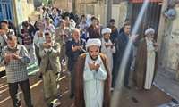 حضور همکاران در نماز عید قربان